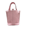 エルメス HERMES ピコタンロックPM W刻印 ローズサクラ×SV金具 トリヨンクレマンス レディース ハンドバッグ