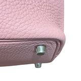 エルメス HERMES ピコタンロックPM W刻印 ローズサクラ×SV金具 トリヨンクレマンス レディース ハンドバッグ