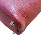 エルメス HERMES ピコタンロックMM W刻印 ルージュアッシュ/ゴールド金具 トリヨン レディース ハンドバッグ