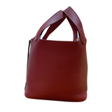 エルメス HERMES ピコタンロックMM W刻印 ルージュアッシュ/ゴールド金具 トリヨン レディース ハンドバッグ