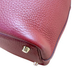 エルメス HERMES ピコタンロックMM W刻印 ルージュアッシュ/ゴールド金具 トリヨン レディース ハンドバッグ