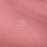 エルメス HERMES ピコタンロックPM K刻 ローズサクラ シルバー金具 トリヨンクレマンス レディース ハンドバッグ