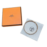 エルメス HERMES オランプバングル ピンク/ゴールド メタル/PG ジュエリー