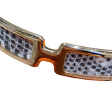 エルメス HERMES オランプバングル ピンク/ゴールド メタル/PG ジュエリー