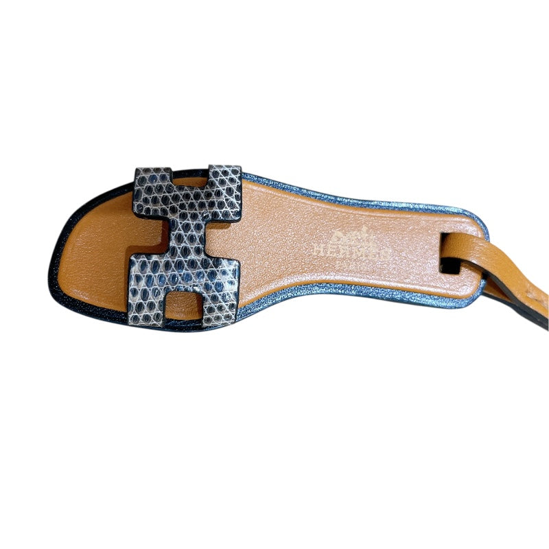 エルメス HERMES オランナノチャーム リザード・バトラー レディース