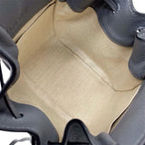 ロエベ LOEWE ハンモック ドローストリングミニ A538V07X15 グレー×GD金具 ペプルカーフ レディース ショルダーバッグ