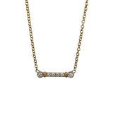 ティファニー TIFFANY＆CO フルールドリスステムネックレス ゴールド 750 ダイヤモンド ジュエリー