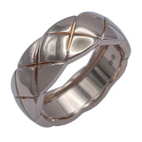 シャネル CHANEL ココクラッシュリングミディアム ピンクゴールド Au750 ジュエリー