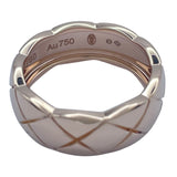 シャネル CHANEL ココクラッシュリングミディアム ピンクゴールド Au750 ジュエリー