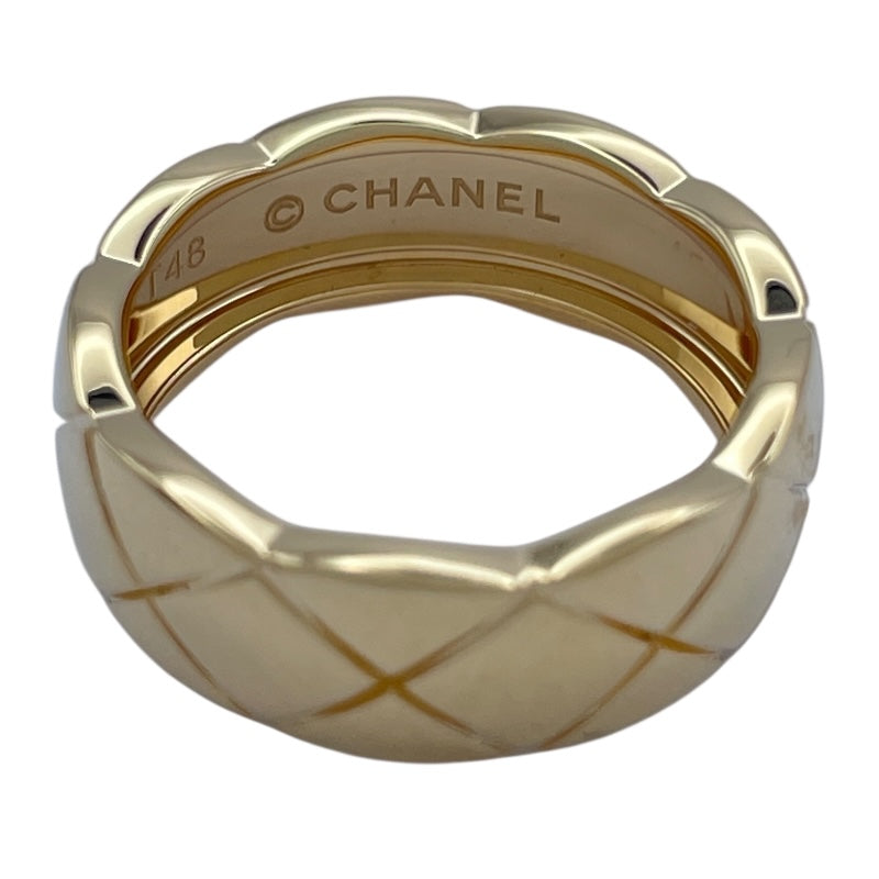 シャネル CHANEL ココクラッシュリングミディアム ゴールド Au750