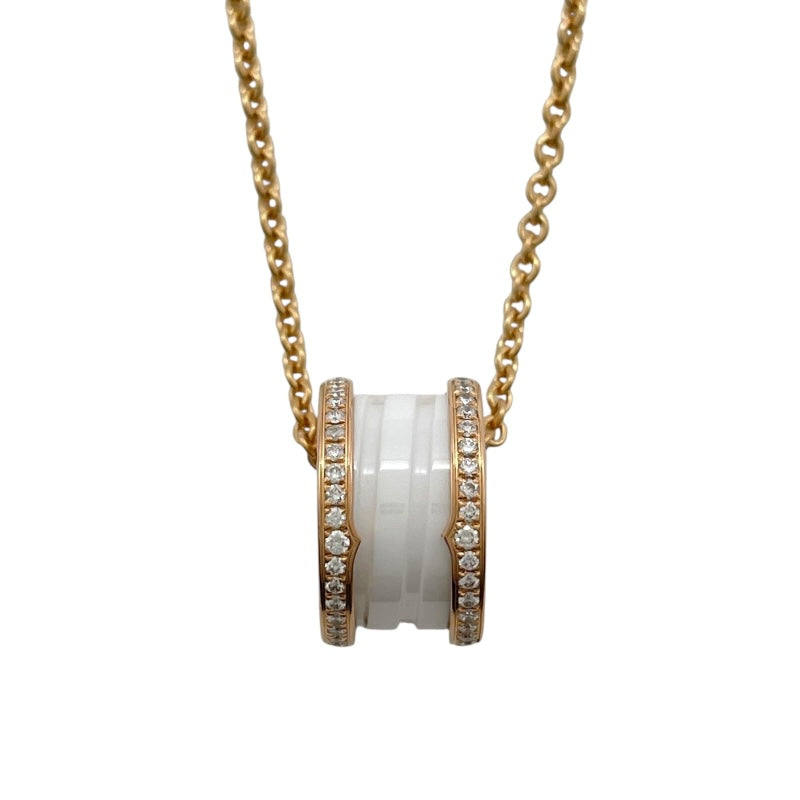 ブルガリ BVLGARI ビーゼロワンネックレス ピンクゴールド Au750