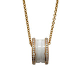 ブルガリ BVLGARI ビーゼロワンネックレス ピンクゴールド Au750 ジュエリー