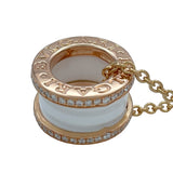 ブルガリ BVLGARI ビーゼロワンネックレス ピンクゴールド Au750 ジュエリー