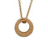 ブルガリ BVLGARI ビーゼロワンネックレス ピンクゴールド Au750 ジュエリー