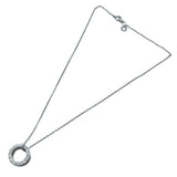 ブルガリ BVLGARI ビーゼロワンネックレス ホワイトゴールド 750 ジュエリー