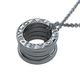 ブルガリ BVLGARI ビーゼロワンネックレス ホワイトゴールド 750 ジュエリー