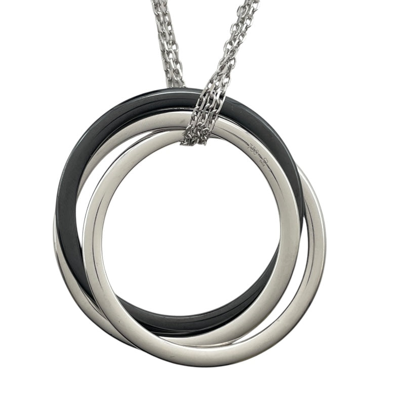 カルティエ Cartier トリニティネックレス ホワイトゴールドxプラチナ