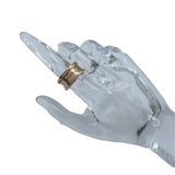 ブルガリ BVLGARI ビーゼロワンリング3バンドリング(S) ピンクゴールド 750 ジュエリー