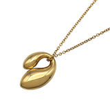 ティファニー TIFFANY＆CO ダブルティアドロップネックレス ゴールド 750 ジュエリー