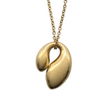 ティファニー TIFFANY＆CO ダブルティアドロップネックレス ゴールド 750 ジュエリー