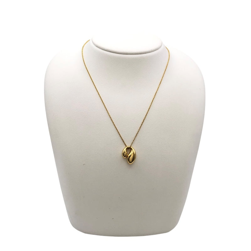 ティファニー TIFFANY＆CO ダブルティアドロップネックレス ゴールド