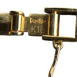 喜平8面シングルネックレス ゴールド K18イエローゴールド ダイヤモンド ジュエリー