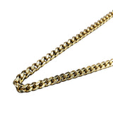 喜平8面シングルネックレス ゴールド K18イエローゴールド ダイヤモンド ジュエリー