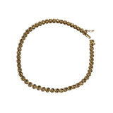 ダイヤモンドテニスブレスレット ゴールド K18イエローゴールド ジュエリー