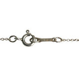 ティファニー TIFFANY＆CO ｸﾚｾﾝﾄﾑｰﾝﾈｯｸﾚｽ シルバー SV925 アクセサリー