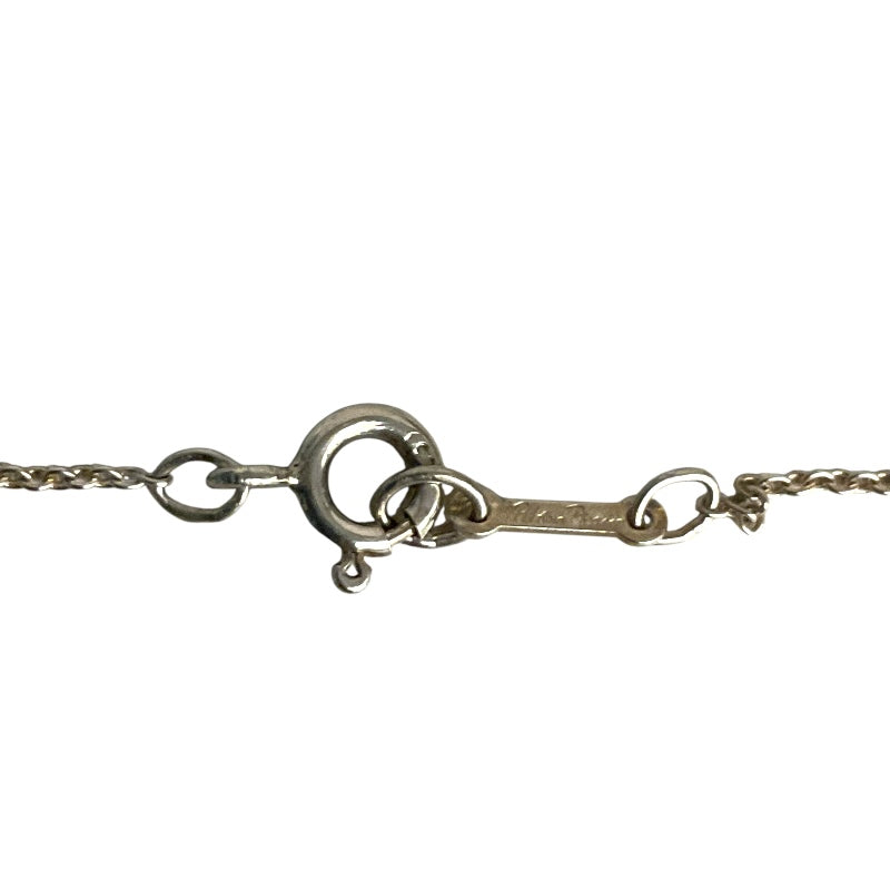 ティファニー TIFFANY＆CO ｸﾚｾﾝﾄﾑｰﾝﾈｯｸﾚｽ シルバー SV925 アクセサリー