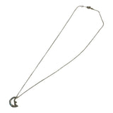ティファニー TIFFANY＆CO ｸﾚｾﾝﾄﾑｰﾝﾈｯｸﾚｽ シルバー SV925 アクセサリー
