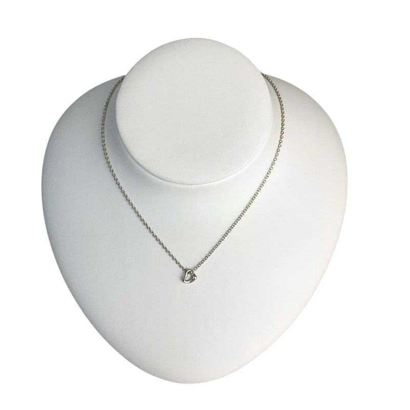 ティファニー TIFFANY＆CO ｵｰﾌﾟﾝﾊｰﾄﾈｯｸﾚｽ シルバー SV925 アクセサリー 