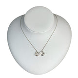 ティファニー TIFFANY＆CO ﾀﾞﾌﾞﾙﾗﾋﾞﾝｸﾞﾊｰﾄﾈｯｸﾚｽ シルバー SV925 アクセサリー