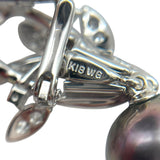 タサキ TASAKI ブローチ ホワイトゴールド K18WG/パール/ダイヤモンド ジュエリー