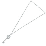 ティファニー TIFFANY＆CO フローラルキーネックレス ホワイトゴールド Au750 ジュエリー