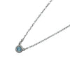 ティファニー TIFFANY＆CO バイザヤードネックレス シルバー 925 アクアマリン ジュエリー