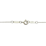 ティファニー TIFFANY＆CO バイザヤードネックレス シルバー 925 アクアマリン ジュエリー