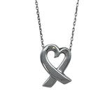 ティファニー TIFFANY＆CO ラビングハートネックレス シルバー 925 ジュエリー