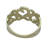 ティファニー TIFFANY＆CO トリプルラヴィングハートリング ゴールド 750 ジュエリー