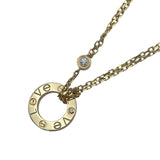カルティエ Cartier ラブサークルネックレス ゴールド Au750 ダイヤモンド ジュエリー