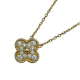 ヴァンクリーフ＆アーペル Van Cleef & Arpels ヴィンテージアルハンブラネックレス ゴールド 750 ジュエリー