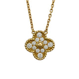 ヴァンクリーフ＆アーペル Van Cleef & Arpels ヴィンテージアルハンブラネックレス ゴールド 750 ジュエリー