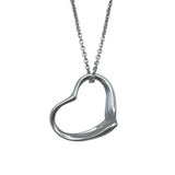 ティファニー TIFFANY＆CO オープンハートネックレス シルバー 925 ジュエリー