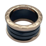 ブルガリ BVLGARI ビーゼロワンリング4バンド(M) ピンクゴールド Au750 ジュエリー