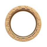 ブルガリ BVLGARI ビーゼロワンリング4バンド(M) ピンクゴールド Au750 ジュエリー