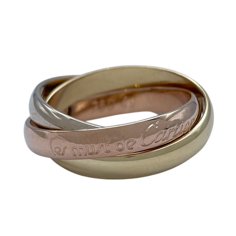 カルティエ Cartier トリニティリング ゴールドxピンクゴールドx