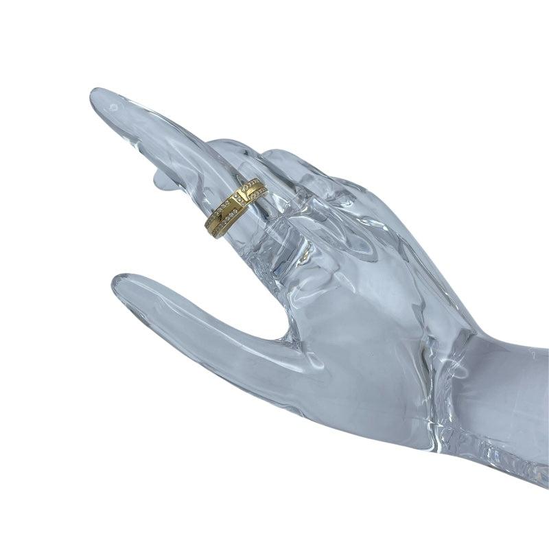 ティファニー TIFFANY＆CO Tナローリング ゴールド Au750 ジュエリー