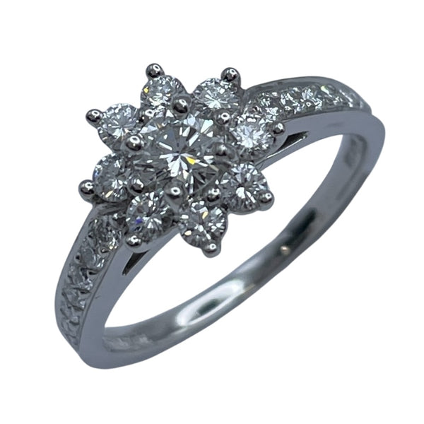 ティファニー TIFFANY＆CO フローラリング プラチナ Pt950 ジュエリー