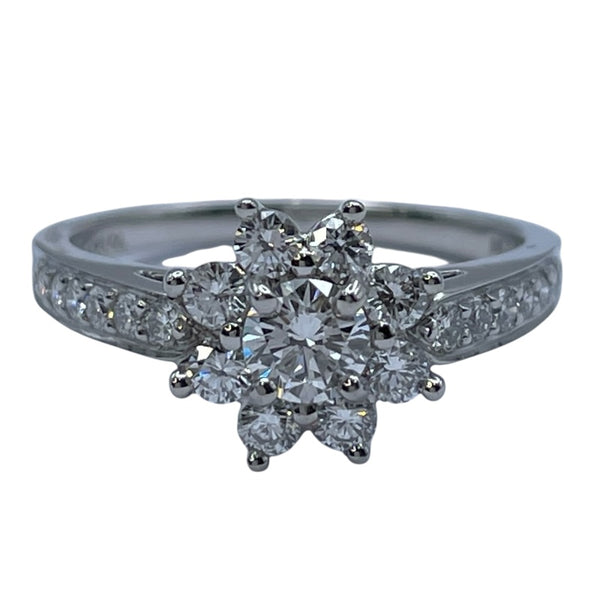 ティファニー TIFFANY＆CO フローラリング プラチナ Pt950 ジュエリー