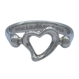 ティファニー TIFFANY＆CO オープンハートリング シルバー 925 ジュエリー